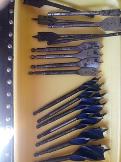 Woodboring Irwin blue bits 17pc