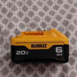 Dewalt Battery 20v 6AH