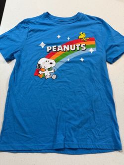 Peanuts Snoopy Rainbow Graphic T-Shirt