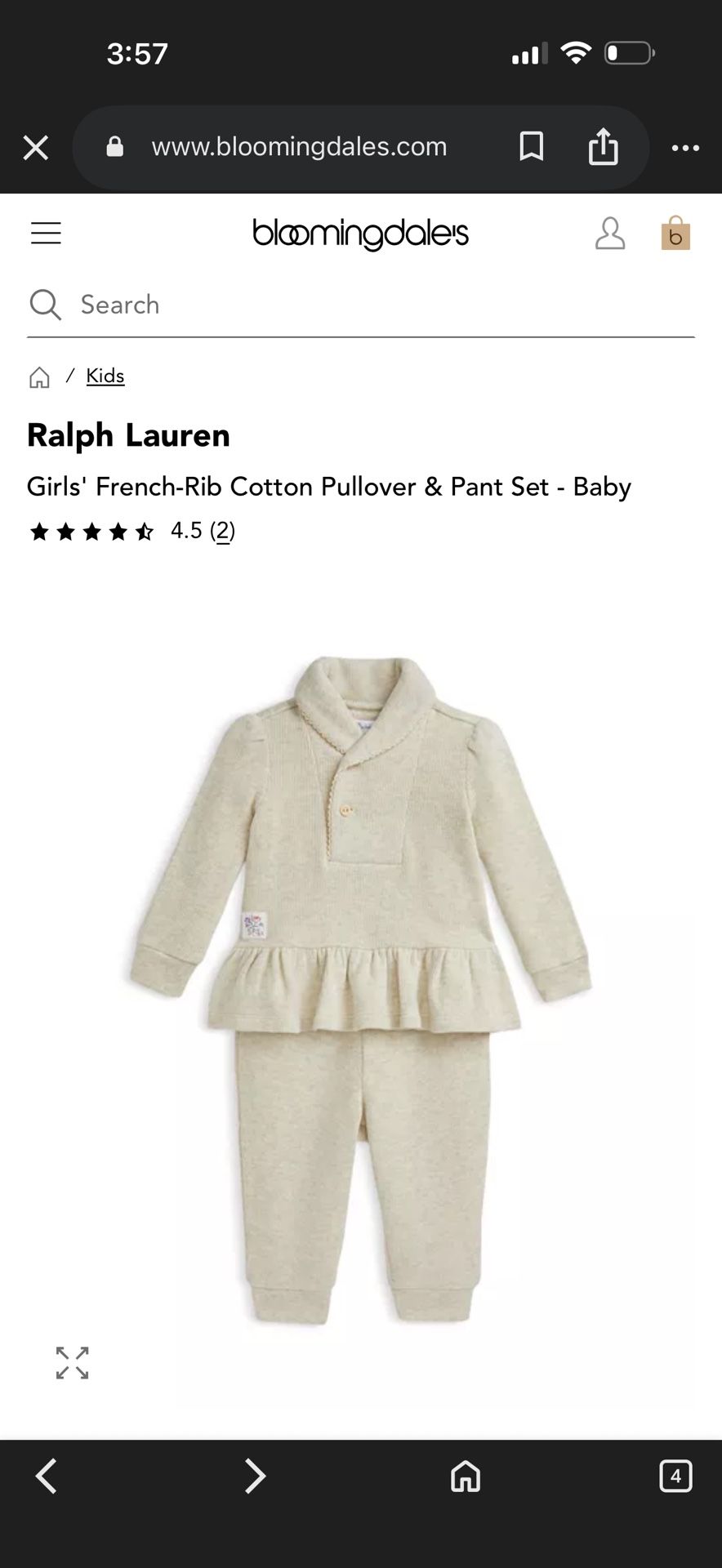 Ralph Lauren Baby Set