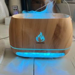 3-in-1 Himalayan Salt Rock Scent Diffuser, Ultrasonic Essential Oil Diffuser
