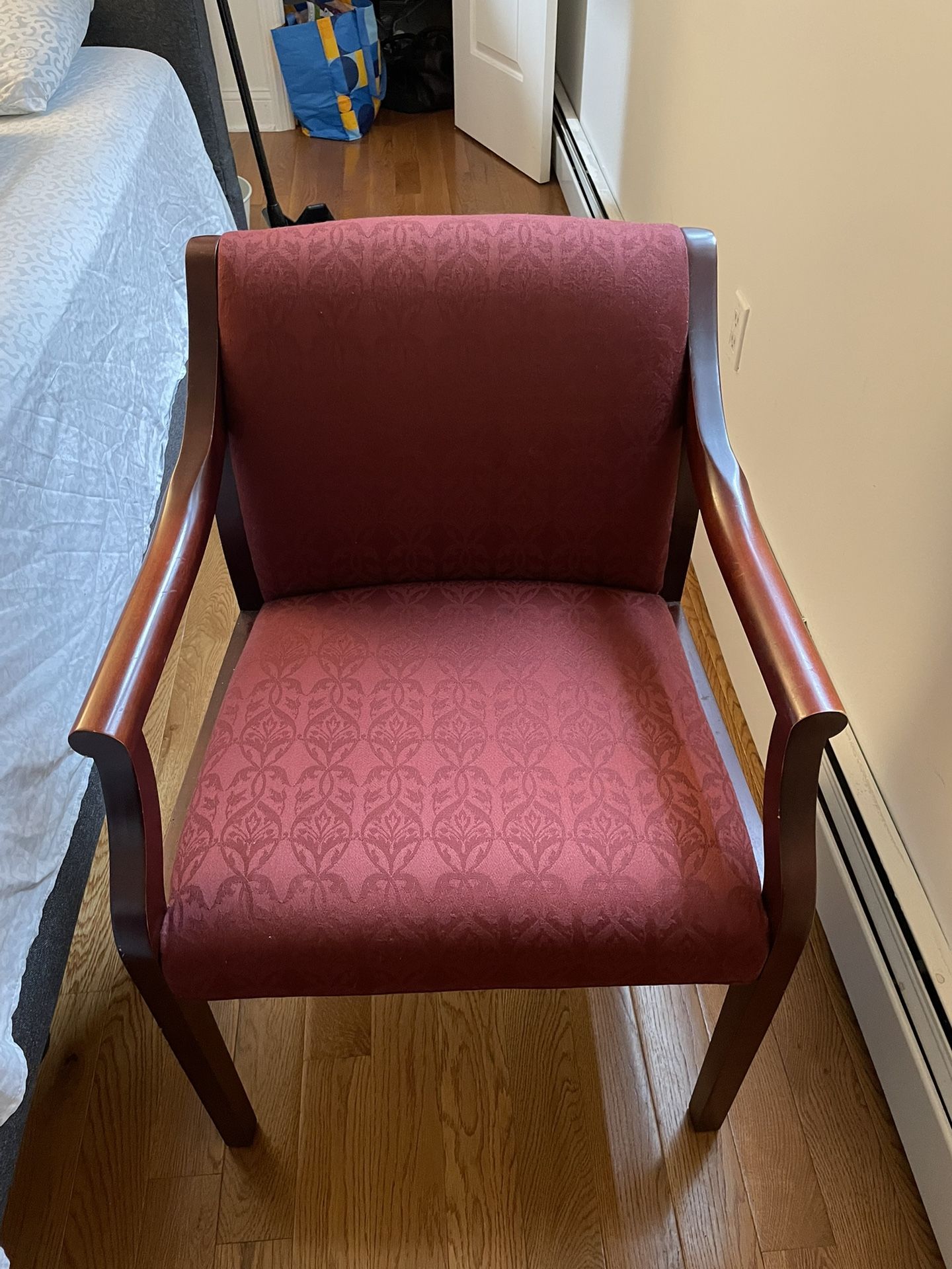 Rare hotel antique accent chair one of kind