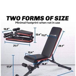 Link life Weight Bench Like New 