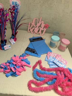 New And Used Gender Reveal Decorations For Sale In Roseville Ca