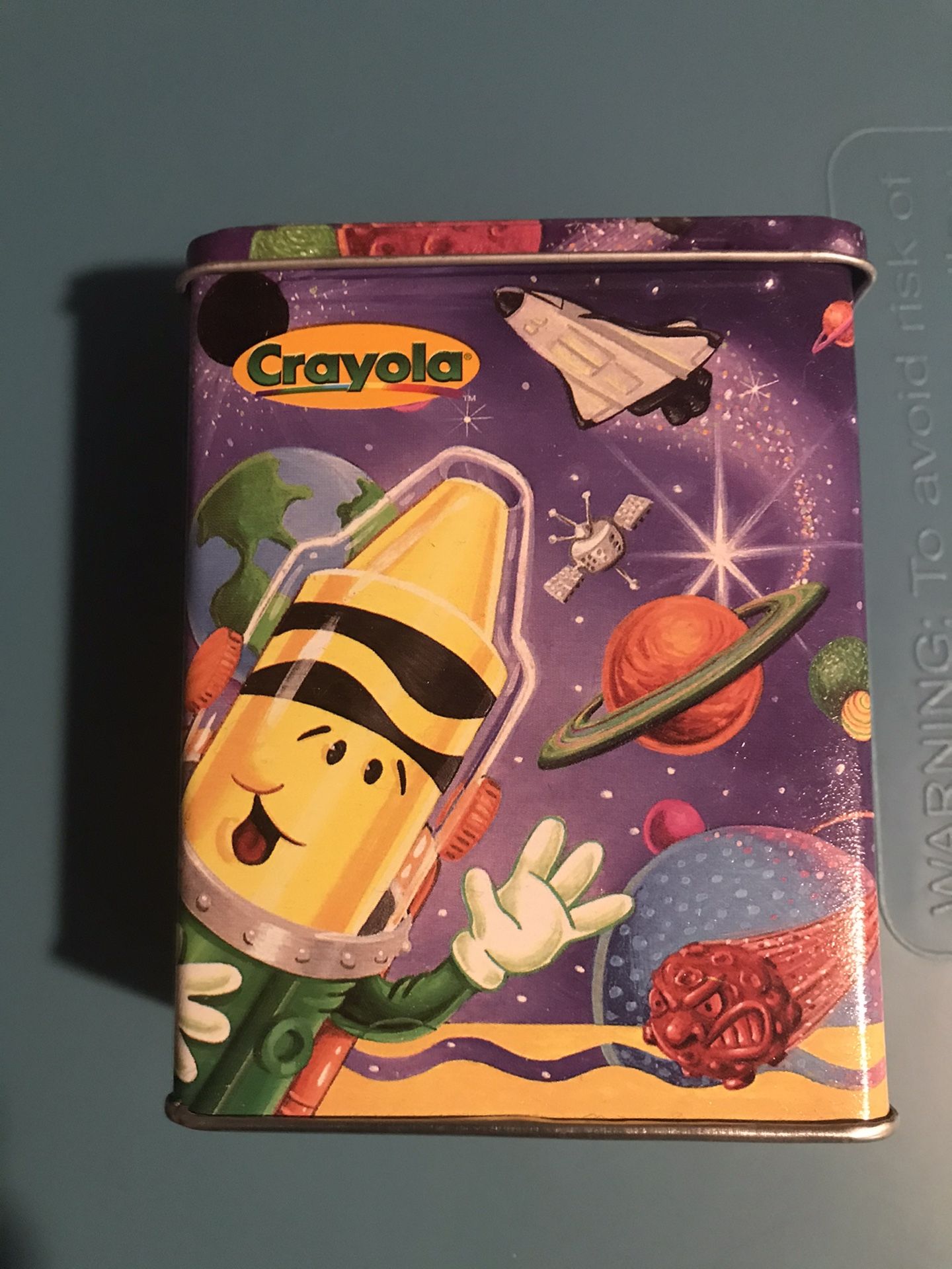 Crayola Crayons in Collectible Tin Discovery Limited Edition Space Walk No. 3