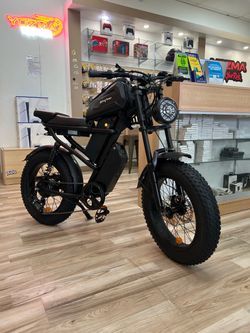 Ridingtimes Fat Tire Electric Bike Z8 Pro Dual Battery Ebike Financing $1-$100 Down