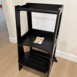 Black Toddler Tower 