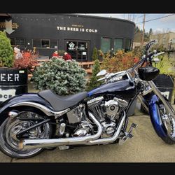 2007 Harley Thunder Mountain Custom Firestone