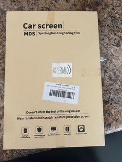 Screen cover for car