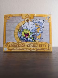 Mcdonalds SpongeBob x Gear 5 Luffy One Piece Collectible Figure Box