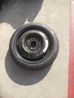 Spare tire donut 4x114 lug nut pattern