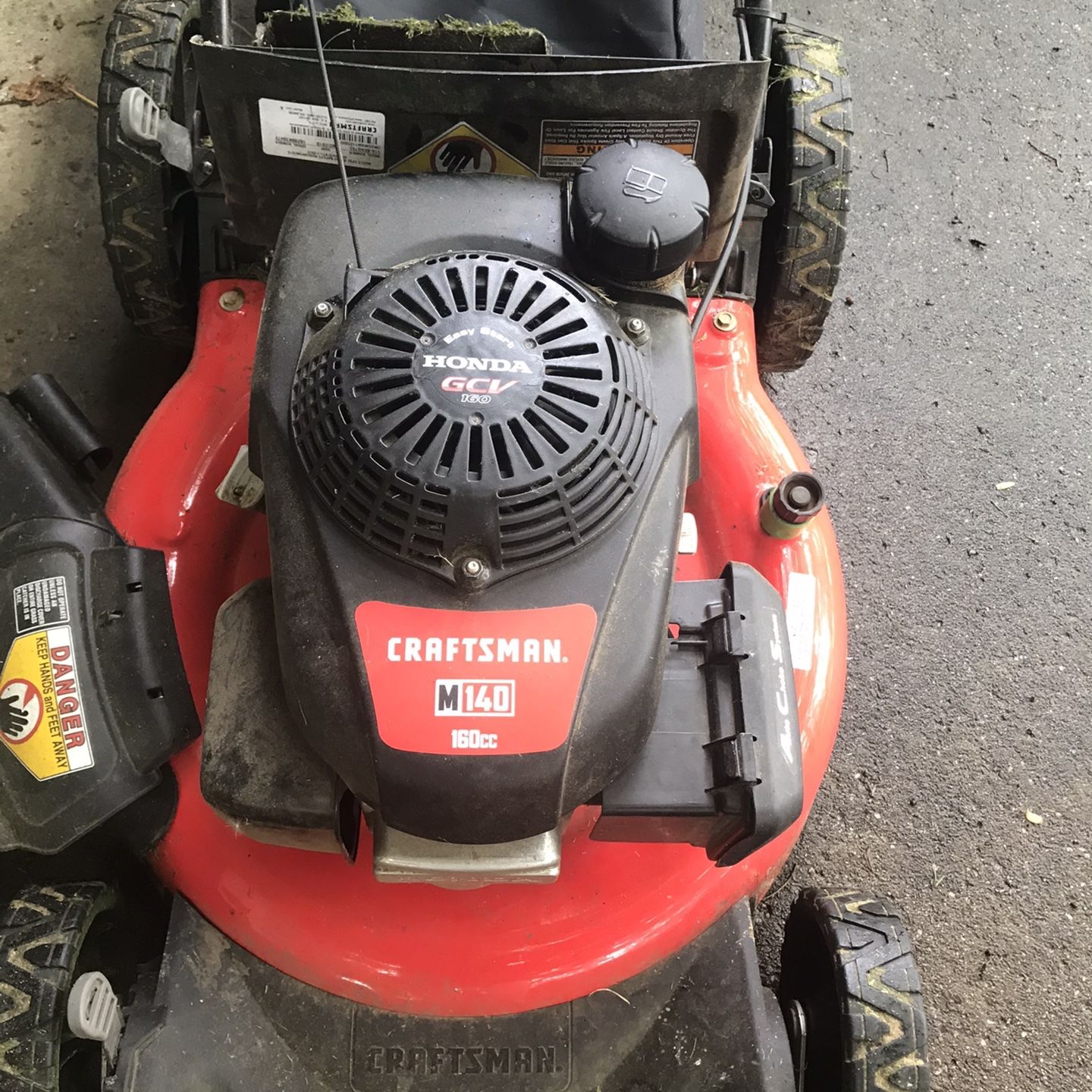 Craftsman m140 lawn mower hotsell