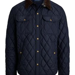 Ralph Lauren Men's Beaton Quilted Water-Repellent Snap-Front Jacket
