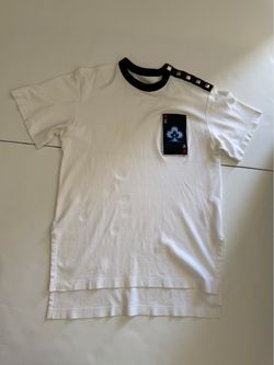 Louis Vuitton game on studded t-shirt white