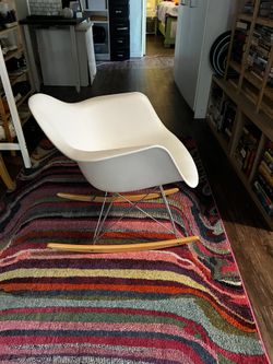 Modern Rocking Chair White