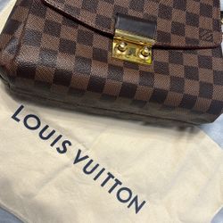 Louis Vuitton Croisette In Damier Ebene