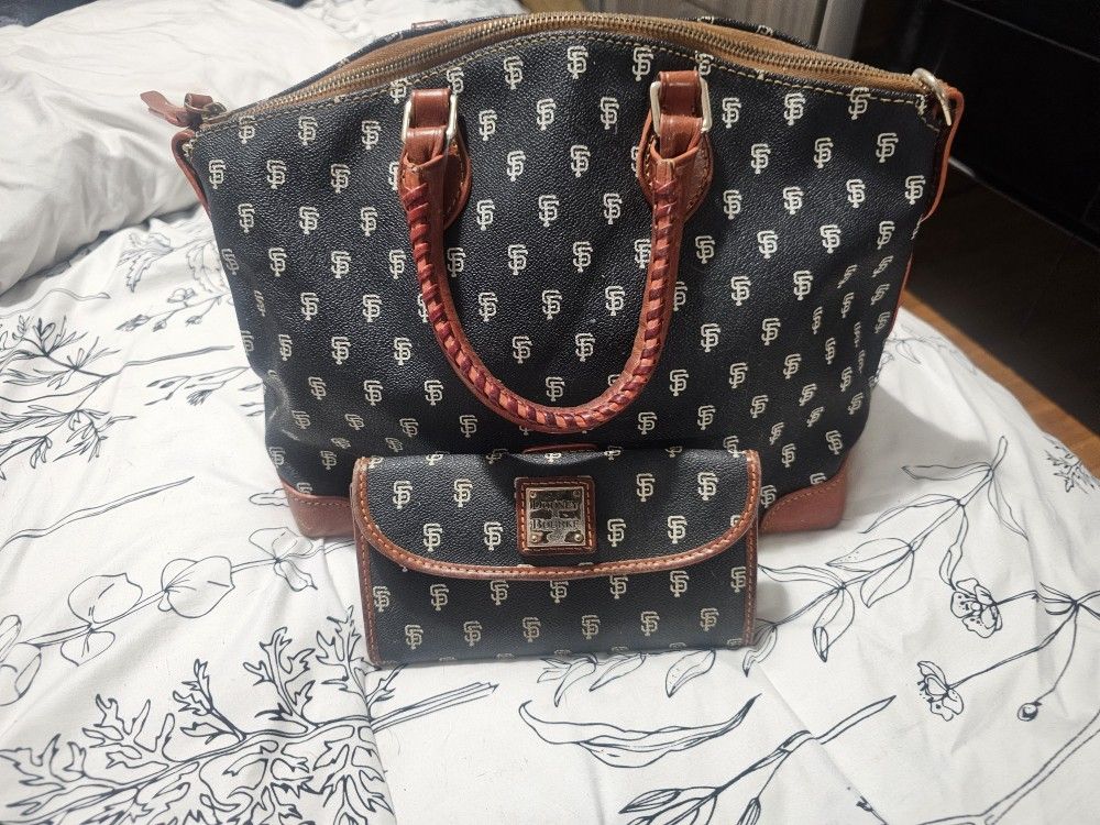 Dooney & Burke SF Giants Purse And Wallet