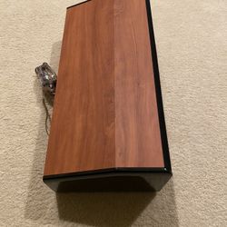 POLK AUDIO CENTER CHANNEL CHERRY