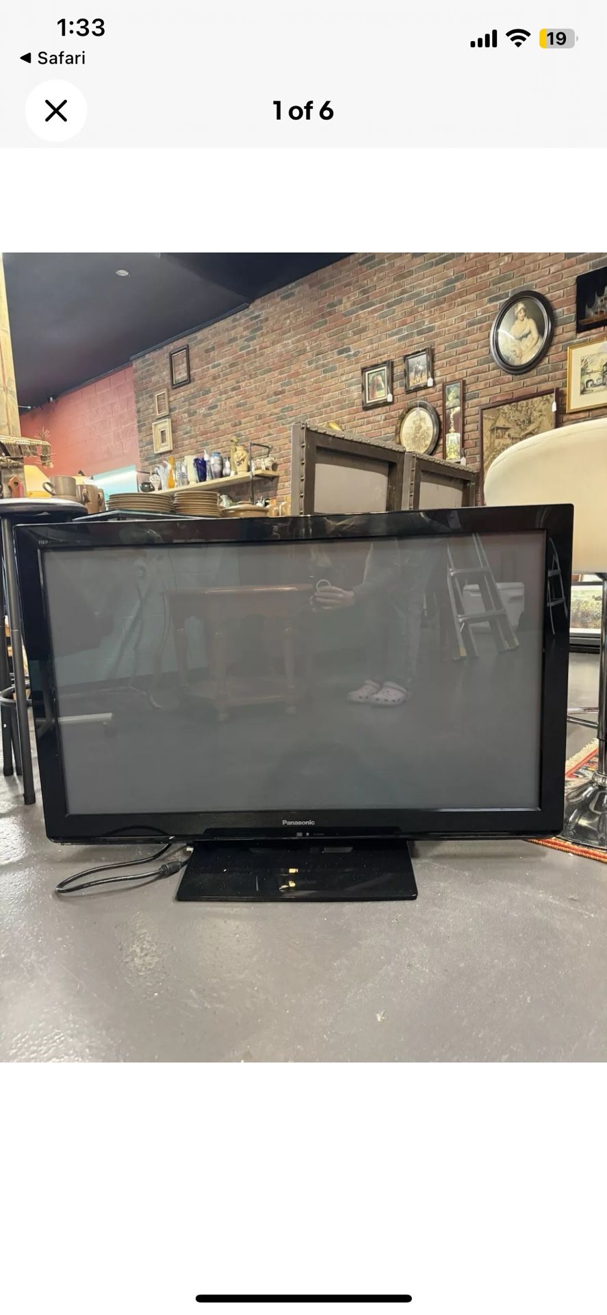 Panasonic Viera Plasma Tv