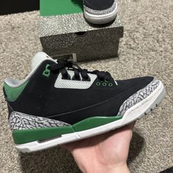 Air Jordan 3 Pine Green 