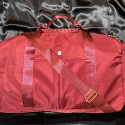 Lululemon Travel Bag (Red) 