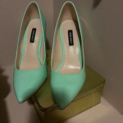 Nine West Mint Heels 
