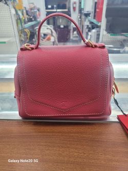 CH Carolina Herrera Mini Blasón Satchel in Pink