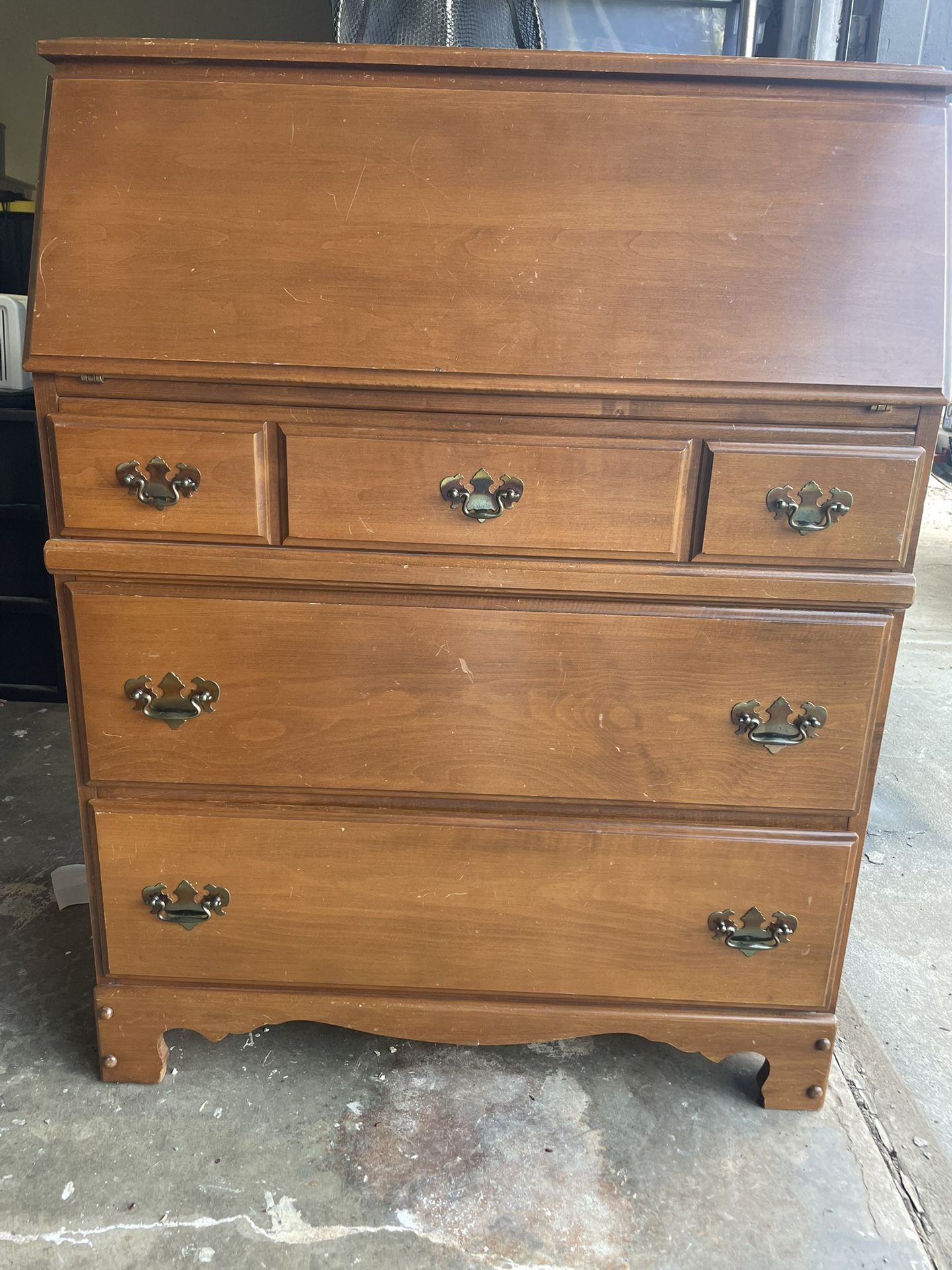 Secretary desk - Vintage - 3 Drawer