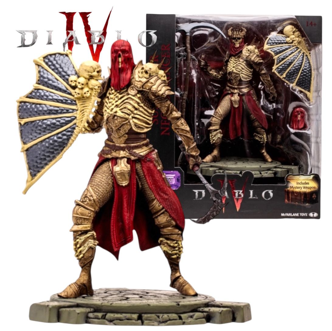 McFarlane Toys Summoner Necromancer: Epic Diablo IV Action Figure- Collectible