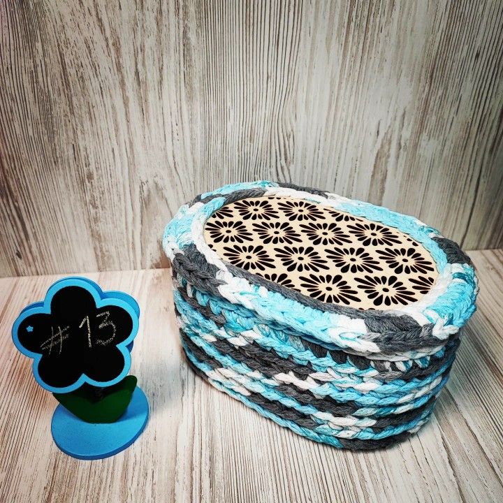 Knitted baskets Handmade.🧶🧺 I knit to order.