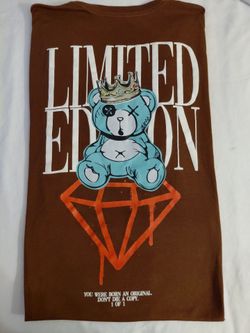 Limited Edition Graphic T-Shirt Brown size 2XL