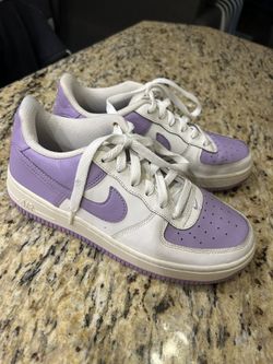 Purple Nike Air Force One’s 