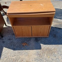 Swivel TV Stand With Under Storage