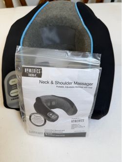 HoMedics Thera-P Neck & Shoulder Massager with Heat NMSQ-200 Tested Complete