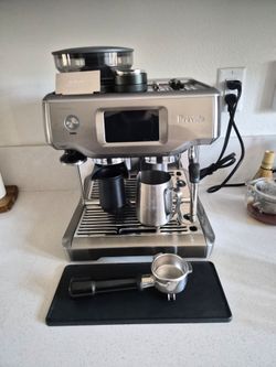 Breville Barista Touch Espresso Machine with accessories