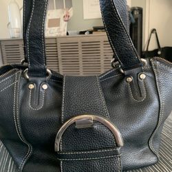 Ladies Black Real Leather Bag