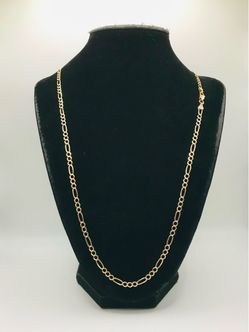 14k SOLID FIGARO CHAIN