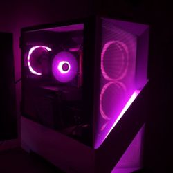 White CyberPower Gaming Computer 