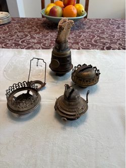 Antique Kerosene Lamp Parts