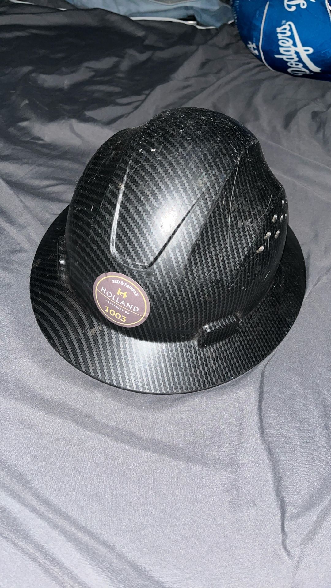 Carbon Fiber Construction Helmet
