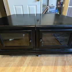 Solid Wood Entertainment Cabinet/console