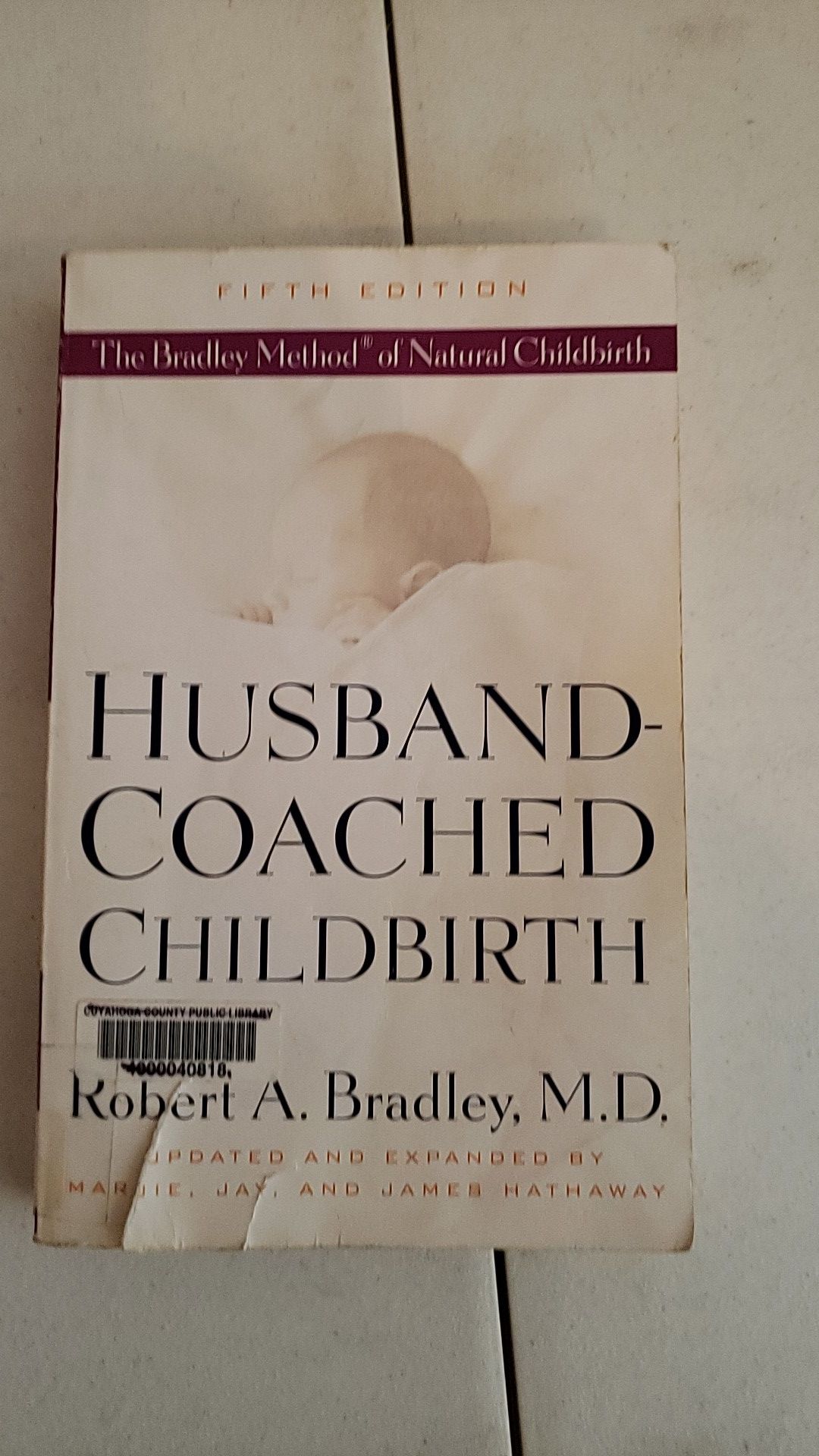 Husband coached child birth book