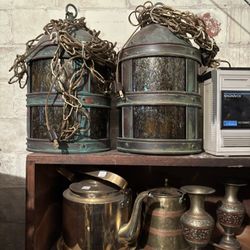 Nautical Copper House Lights