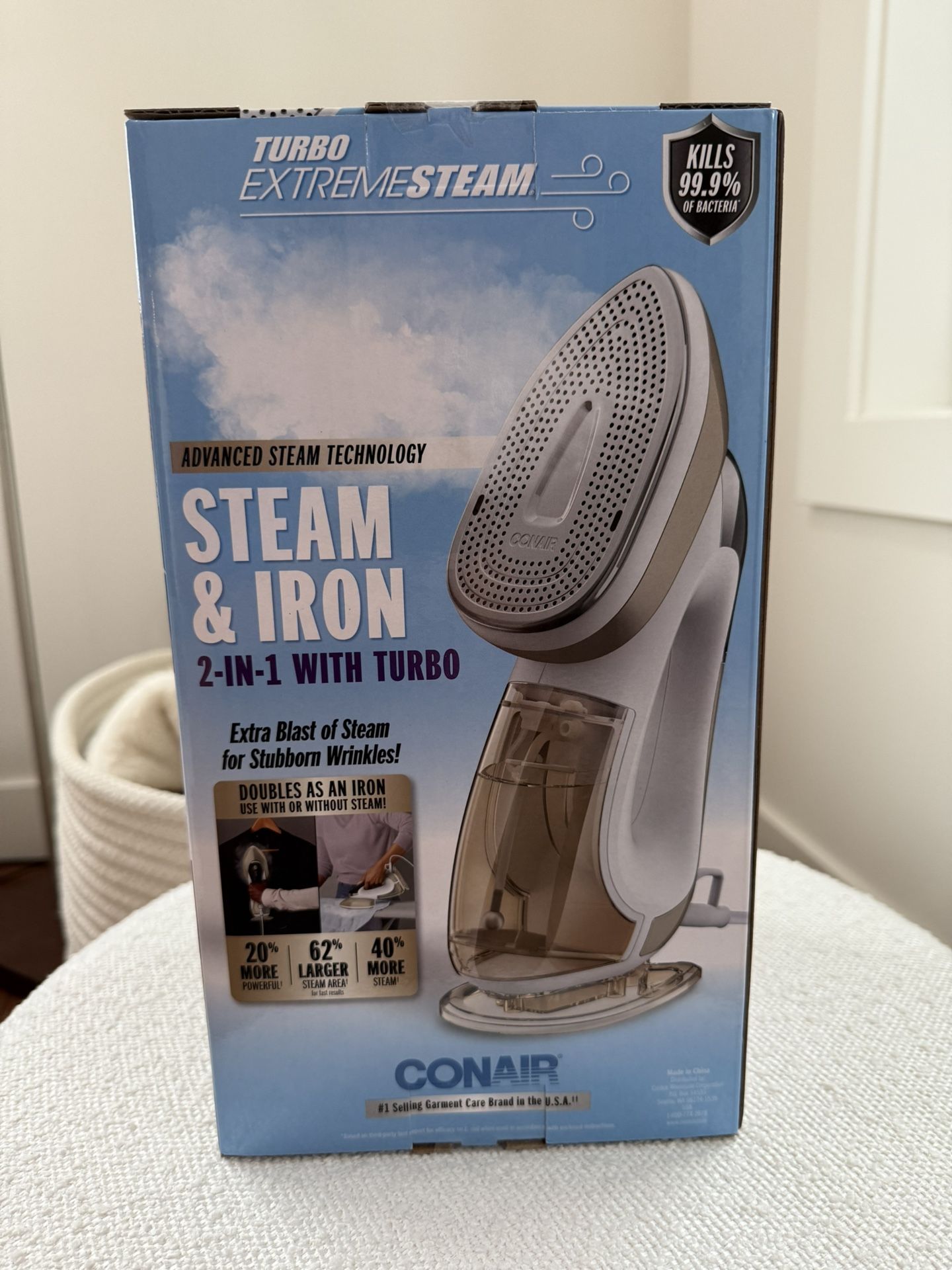 Hand Held Steamer And Iron