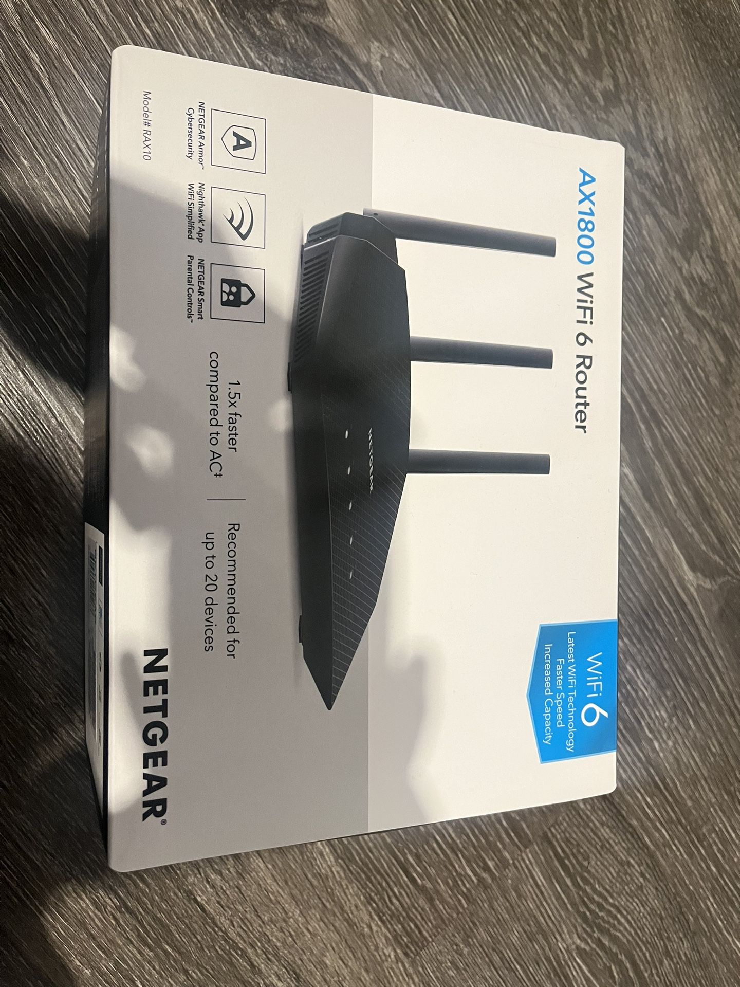 AX1800 WiFi 6 Router 