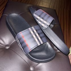 Burberry Style Sandals Brand New