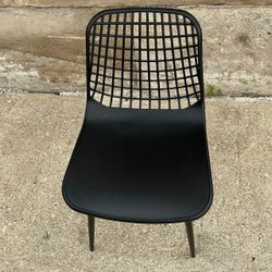 Poly and Bark Modern Black Marais Dining Chairs set of 2