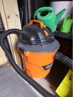 RIDGID wet/dry shop vacuum
