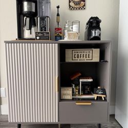 Modern Coffee Bar Cabinet