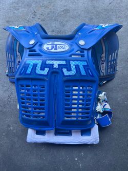 JT Racing Vintage Motorcross ATV Rider Cycling Chest Protector